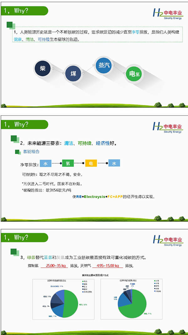 2021綠色氫能發(fā)展大會現(xiàn)場，王德軍：為什么選擇綠氫？