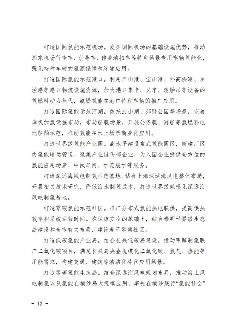 《上海市氫能產(chǎn)業(yè)發(fā)展中長期規(guī)劃 （2022-2035年）》印發(fā)！2025年規(guī)模突破1000億元_11