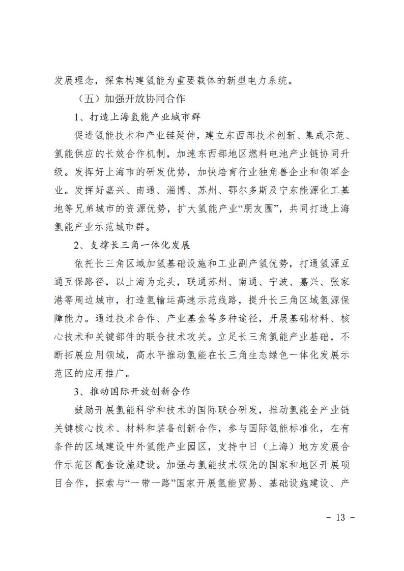 《上海市氫能產(chǎn)業(yè)發(fā)展中長期規(guī)劃 （2022-2035年）》印發(fā)！2025年規(guī)模突破1000億元_12