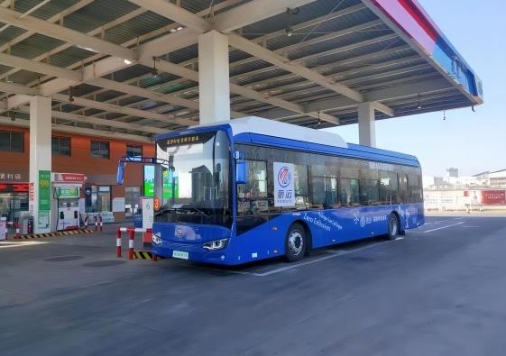 日加氫500kg，洛陽首座氫電綜合加能站氫能業(yè)務成功投營.jpg